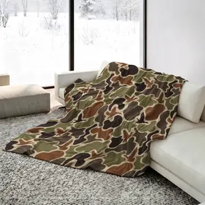 Summer Cooling Blanket, Duck Camouflage Print Lightweight Breathable Summer Throw Blankets, Q-Max>0.35 Arc-Chill Cooling Fiber for Hot Sleepers, Keep Cool for Night Sweats, Perfect Summer Gift