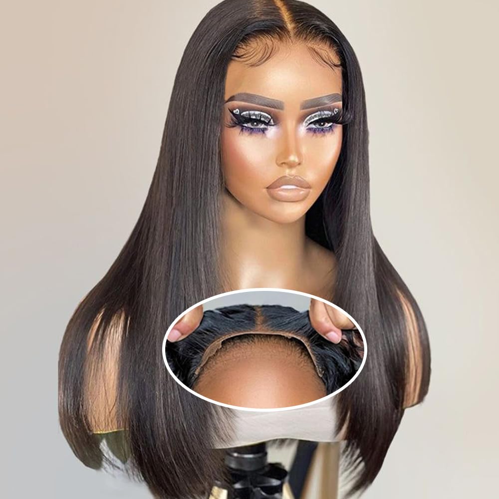 Bling Hair Brazilian 5x5 Glueless Wig 28 30 Inch Easy To Wear 6x4 9x6 7x5 Transparent Bone Straight Lace Closure Wigs For Black Women Bling Hair Brazilian 5x5 Glueless Wig 28 30 Inch Easy To Wear 6x4 9x6 7x5 Transparent Bone Straight Lace Closure Wigs For Black Women