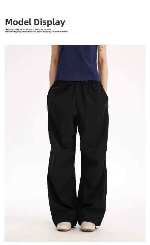 Kyn Apparel Waterproof Sunscreen Parachute Pants Outdoor Hiking Straight Leg Casual Trousers