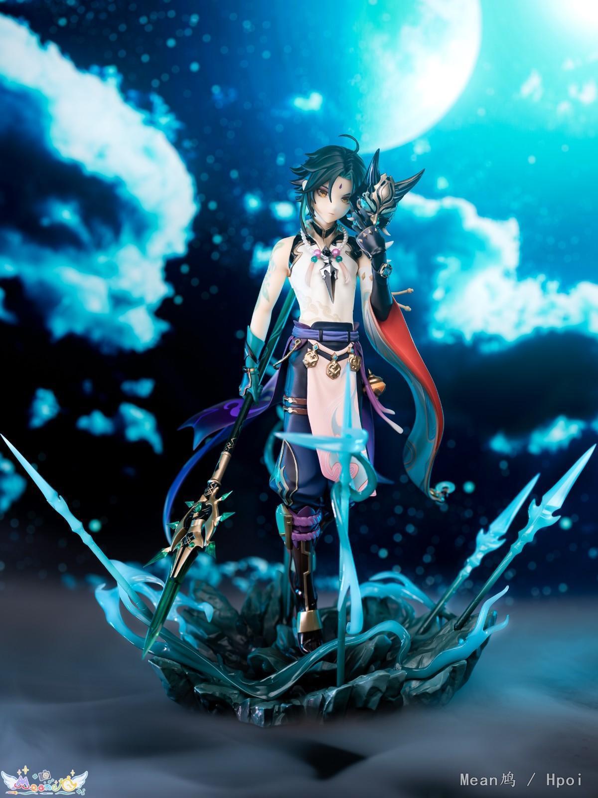 18CM Anime Game Genshin Impact Xiao Figure Standing Cool Posture Anime Model Toys Gifts Collection Decoration Ornaments PVC