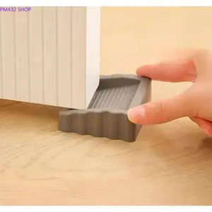 Non-Slip Door Stopper, Heavy Duty Plastic Door Wedge for Home, Bedroom and Office, Door Holder to Keep Doors Open