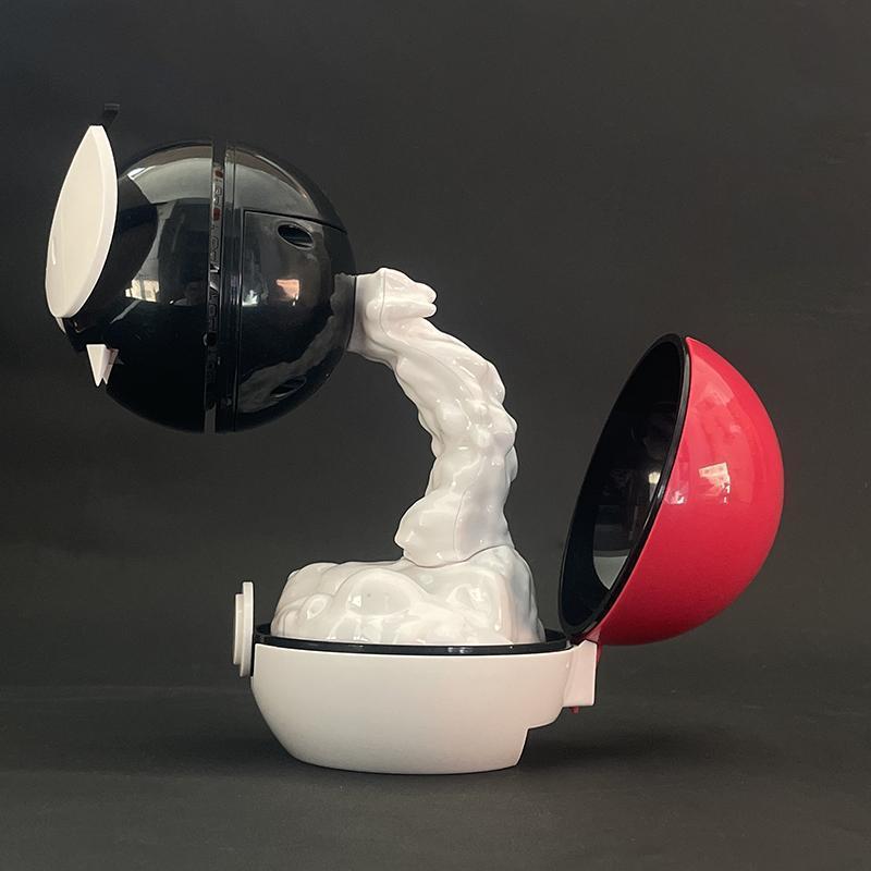 Gastly Figure Humidifying Water Replenishing USB Charging Spray Equipment Animation Humidifier Bedroom Decoration Toy Gift