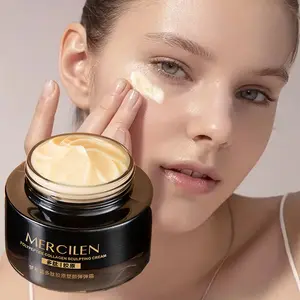 Mercilen Peptide Collagen Moisturizing Cream 50g, Daily Facial Care, Hydrates and Brightens Skin, Reduces Fine Lines, Even Skin Tone, Suitable for All Skin Types