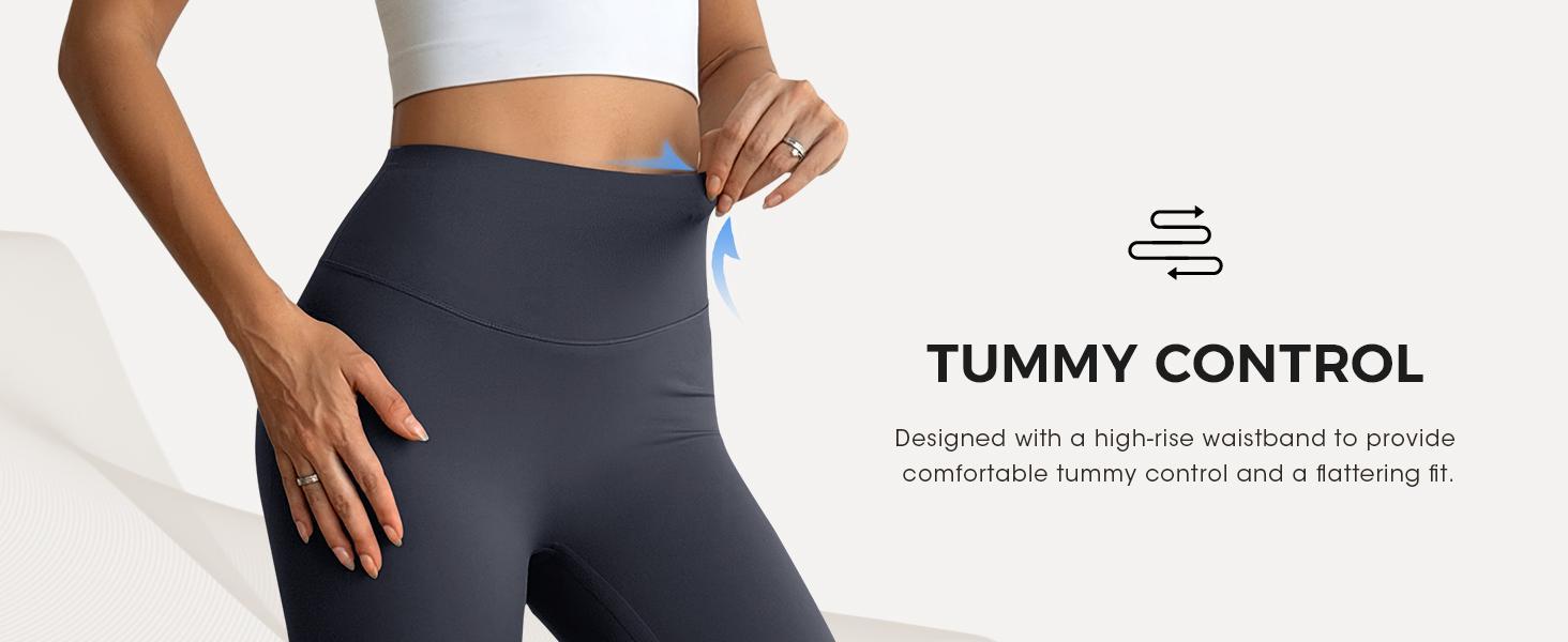 PiePieBuy Womens High Waisted Leggings Butt Lifting Tummy Control Workout Running Gym Athletic Yoga Pants
