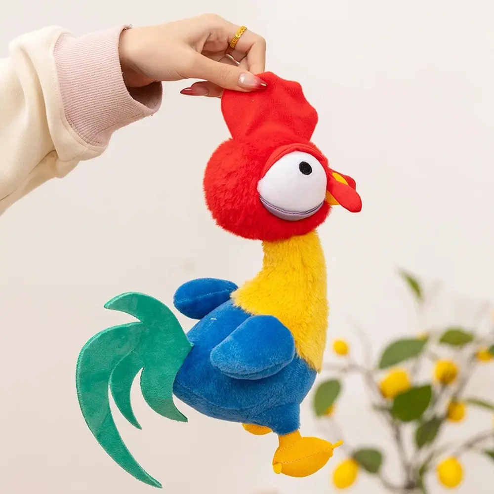 Soft Pig Rooster Plush Doll Adorable Stuffed Animal Toy Sofa Pillow Decor Birthday Gift For Children