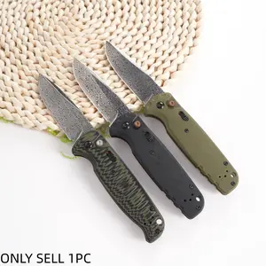 Damascus Steel Blade, Edc Pocket Knife, Lightweight Fruit Knife, Multi-Functional Kitchen Tool, Camping Fishing Travel Essential, Christmas Gift, Men's Gift