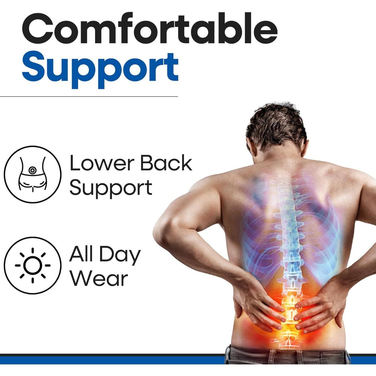 Hip Brace for Sciatica Relief - Compression Support Sleeve, Suitable for Thigh Injuries, Groin Muscle Strains, Hip Flexor Strains, Sacroiliac Joint Pain, and Sciatica - Unisex.