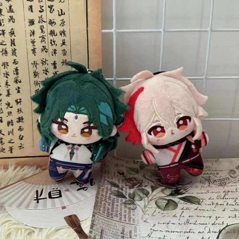 Genshin Impact Kazuha Xiao Scaramouche Venti Game Mascot Costume Plush 10cm Dolls for Cosplay Events Roleplay