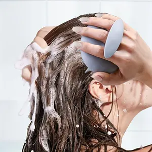 Silicone Scalp Massage Brush - Hair Washing Tool, Scalp Cleaning Comb, Itch Scratcher