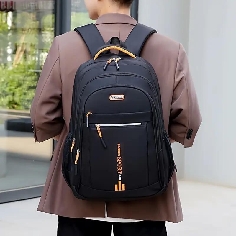 Seamless Transition Backpack for the Busy Professional Large Capacity Durable Casual Backpack for Office School and Business Trips Featuring a Dedicated Padded Laptop Compartment