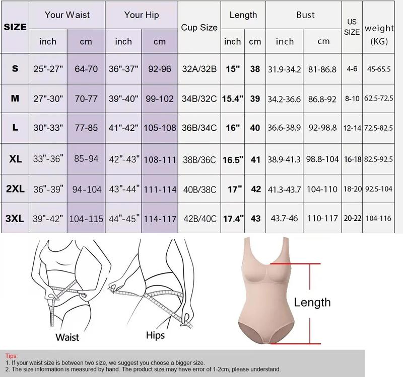 Women’s Slimming Bodysuit Shapewear Minimalist Straps Breathable Fabric Soft Spandex Womenswear Adjustable Casual Seamless Compression Fit Sexy Basic formador  con