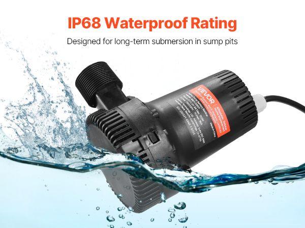 Spring new arrivals Basement Emergency Back-Up Sump Pump Backup Sump Pump System 2000GPH 0.17 HP