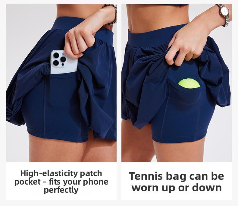 Flowy Bubble Skirt for Women High Waist Cute A-Line Mini Skirt Y2K Casual Party Skort