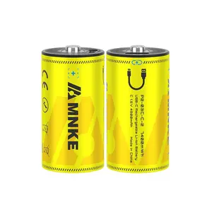 Type-C Direct Charge Battery Lr14 Size 7400mah, High Capacity for Flashlights, Headlamps, Radios, Toys, Emergency Lights,#CBattery #LR14Battery #1.5VBattery #TypeCBattery #RechargeableBattery,#FlashlightBattery #RadioBattery #GasStove #CampingGear #Outdoo