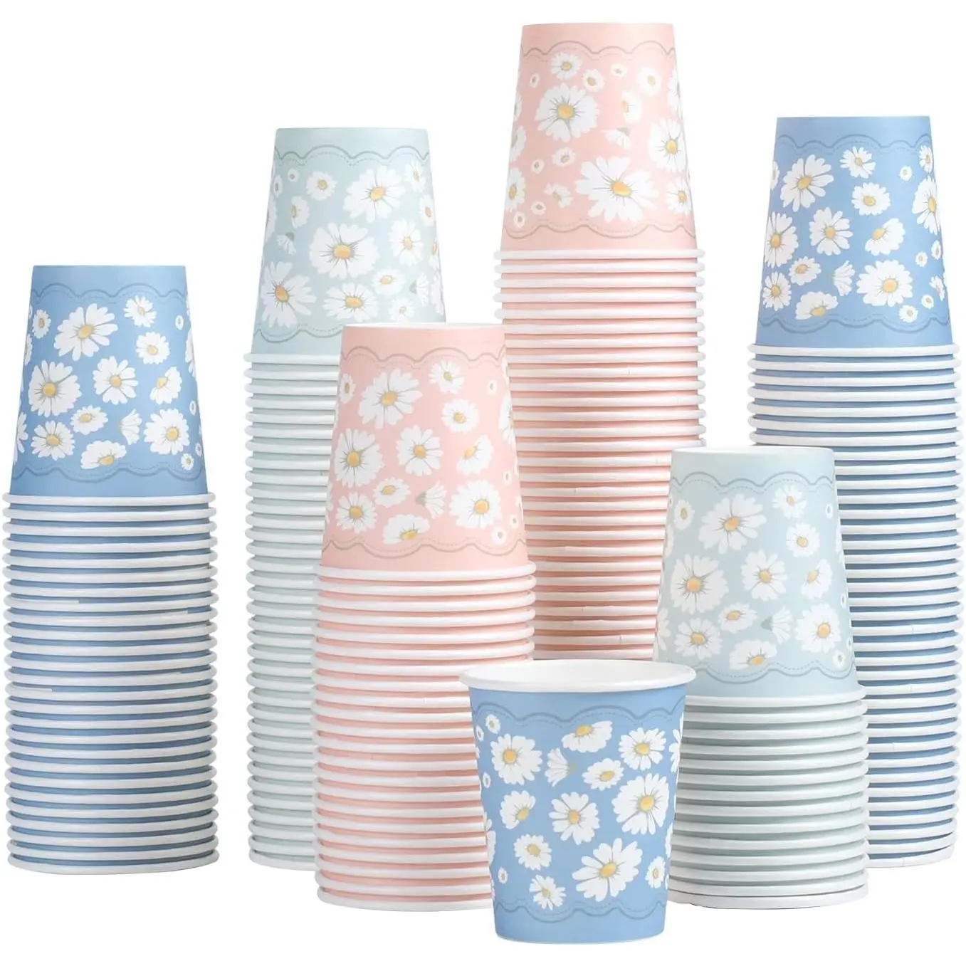 3 oz Bathroom Cups 300 Pack, 3 oz Paper Cups, Mouthwash Cup, Mini Paper Cup for Parties, Picnics, Barbecues, Travel and Events