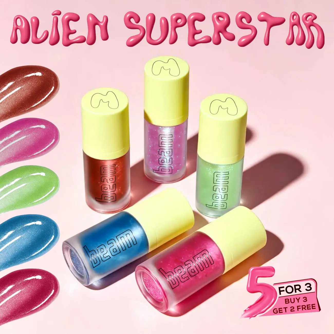 BEAM LIP GLOSS BUNDLE- MADE BY MITCHELL Juicy Lipgloss
