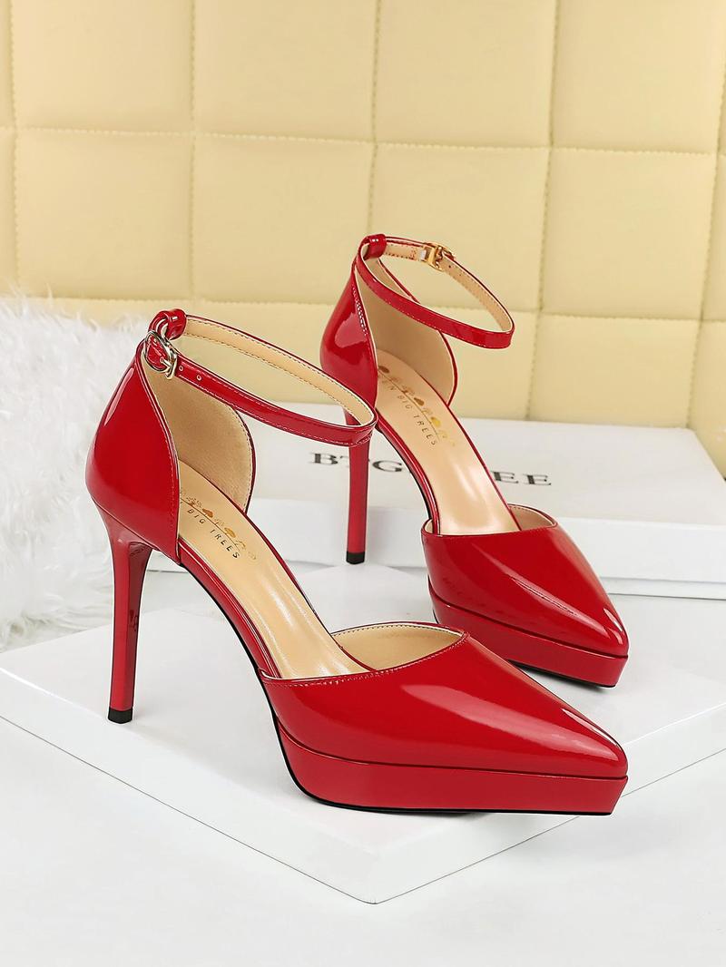 Women's Fashionable Solid Color Stiletto Heels, Elegant Pointed Toe High Heels for Party, Daily Clothing Decor for Women & Girls, Walking Shoes, Stiletto Heeled Pumps