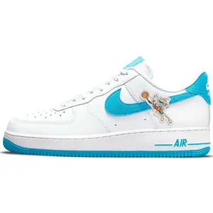 Nike x Space Jam Air Force 1 07 Tune Squad Men's Low-Top Basketball Sneakers – Slip-Resistant, Durable, Lightweight Verifiable, with credentials and supporting global authentication