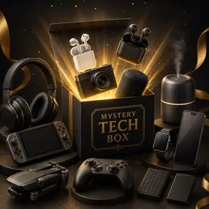 2026 Holiday Season Electronic Mystery Box!Bag Smartphones, Noise-Canceling Headphones, Portable Speakers & Extension Cords – Stock Alert, Act Fast!