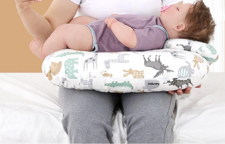 Washable nursing pillow |     Provides comfortable support for mother and baby