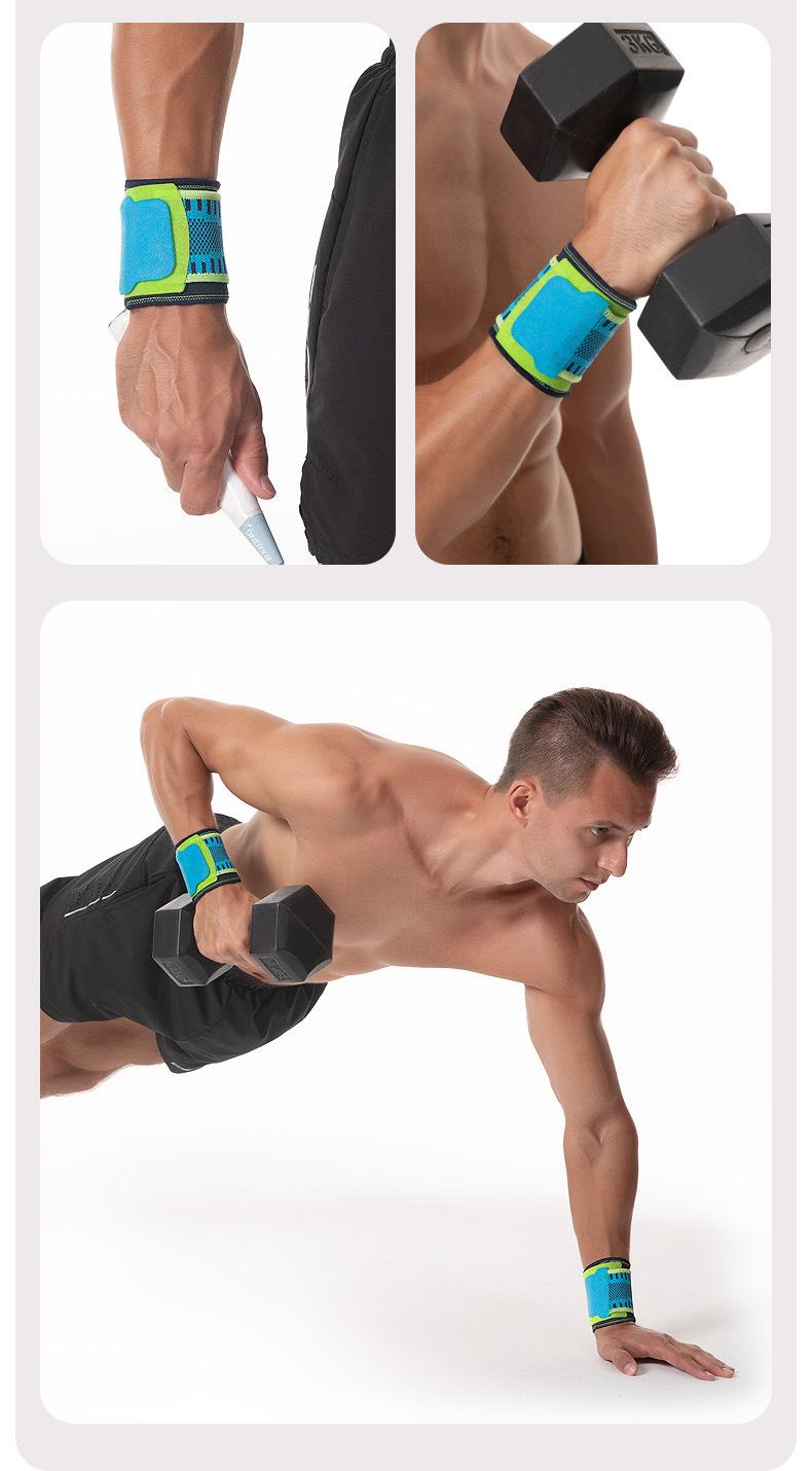 Outdoor Sports Wrist Brace – Dual Compression Wrist Support for Tennis, Basketball, Cycling, Weightlifting, Fitness, and Joint Stabilization