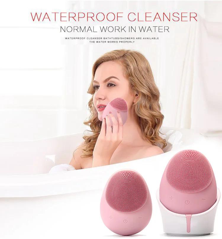 Best 2025 Electric Face Cleanser Device Handheld Facial Cleaning Brush for Body Deep Cleaning Blackhead Removal Skin Scrubber