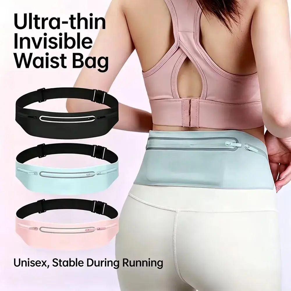 Waist Running Bag Sports Fanny Pack Women Men Belt Bag Waterproof Gym Bag Phone Pouch Running Accessories