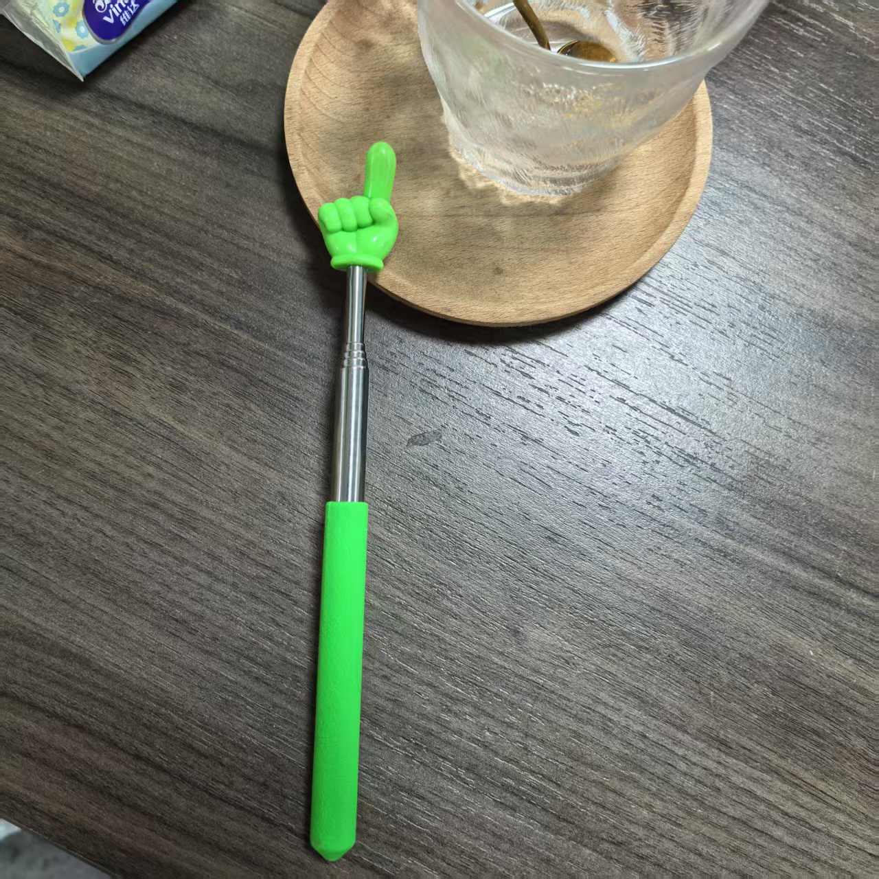 Adjustable Finger Indicator Tool, Multi-Color Teaching Aid, Stainless Steel Teaching Supplies, Ideal for Classroom and Home Use