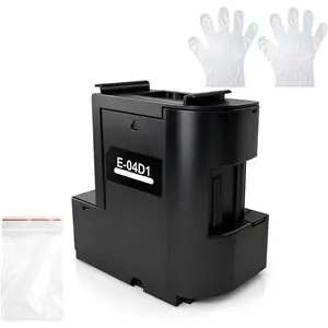 T04D1 Maintenance Box Compatible with ET-15000 ET-3760 ET-4750 ET-4760 WF-2860 XP-5100, T04D100 Ink    for ET-3850 ET-4850 ET-3710 ET-5150 ET-3830 -M1000 -3000 Printers