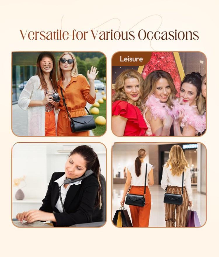 Women's Simple Stylish Shoulder Crossbody Bag with Elegant Design and Versatile Use for Everyday Wear