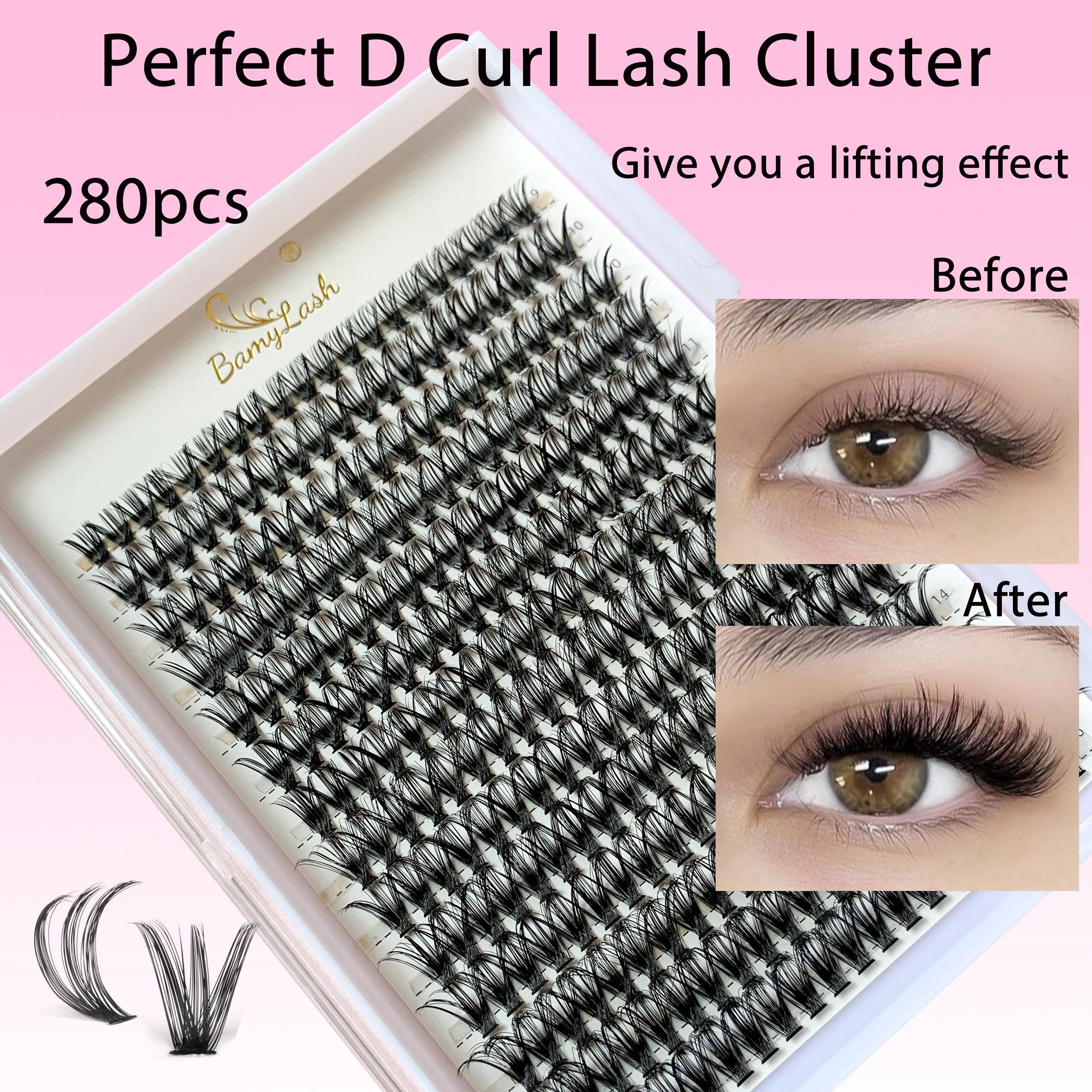Daily Lash Extension Kit, DIY Eyelash Extensions, Easy Perfect Eye Makeup, Includes 3 Boxes High-Quality, Fluffy Eyelash Clusters 9-16mm Mix, Essential Beauty Gift for Women and Girls