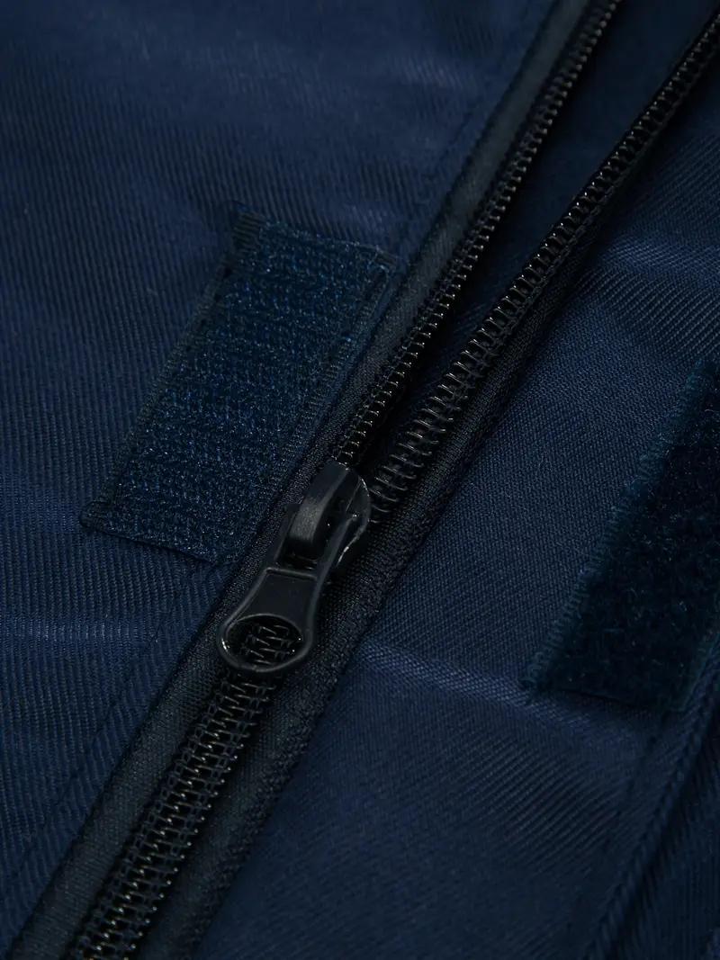 HOMUG Men's One-Piece Overalls Set, Wear-Resistant and Breathable, with Velcro and Zippers, Men's Spring and Autumn Work Pants, Suitable for Mechanical Maintenance and Workshop Work. SpringStatements