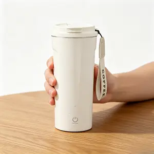 Smart Blending Bottle 2026 Upgrade Auto Stirring Technology LCD Temp Monitor Keeps Drinks Cold Hot Long Lasting Vacuum Insulation Works in Car Outdoor Gym USB Charging Convenient Portable Bottle new gift water