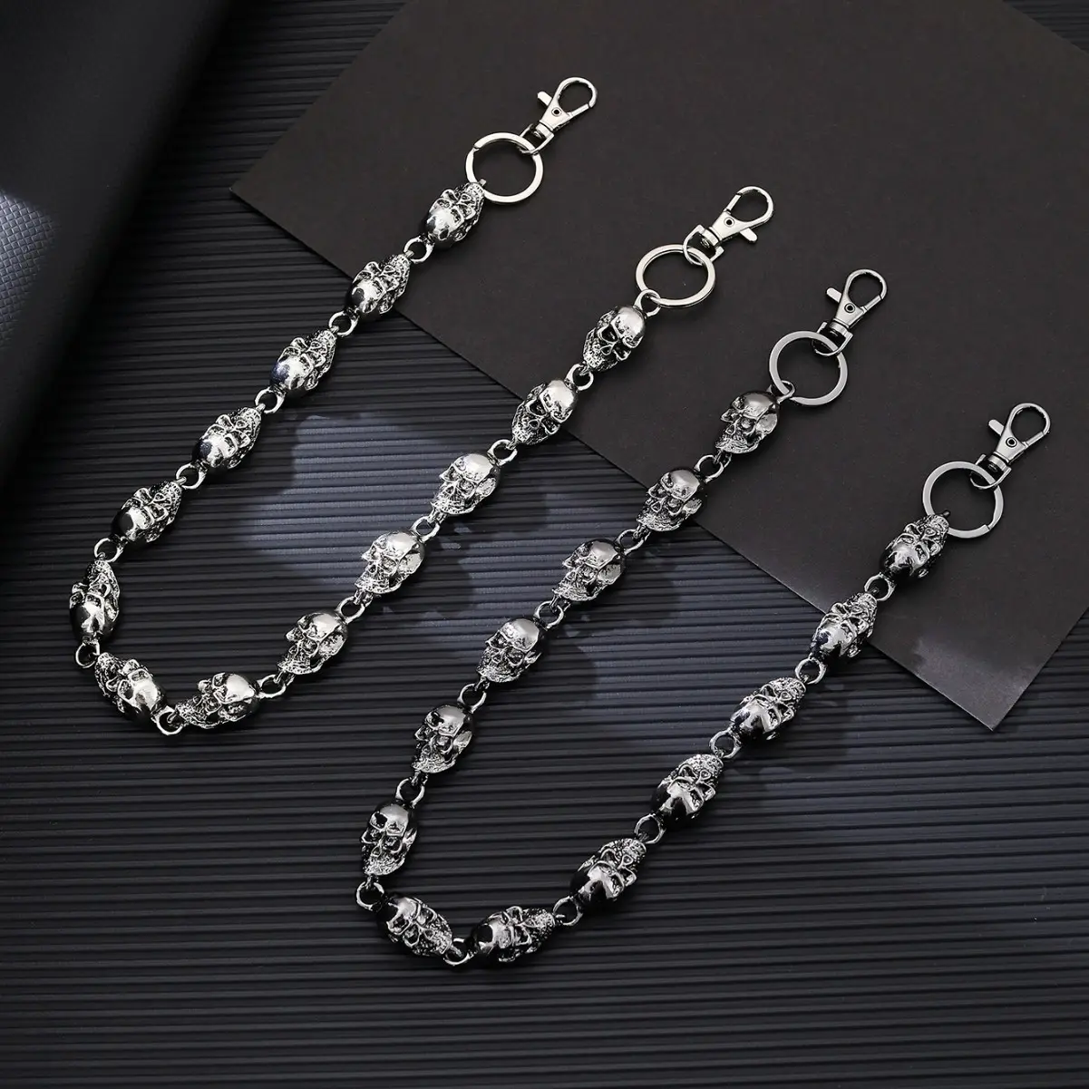 Unisex Metal Skull Waist Chain - Hip Hop Punk Diablo Style Jeans Accessory, Fashion Accessory for Women, Accessories For Women
