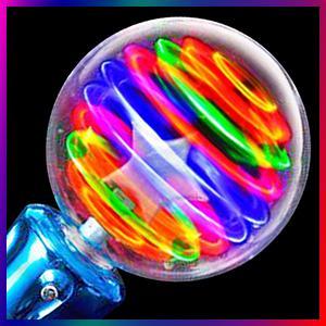 Spinning Light Up Magic Wand Toy – LED Light Up Sensory Spinner for Kids.Perfect Party Favors, Classroom Prizes & Autism-Friendly Gift.Mesmerizing Visual Fun!