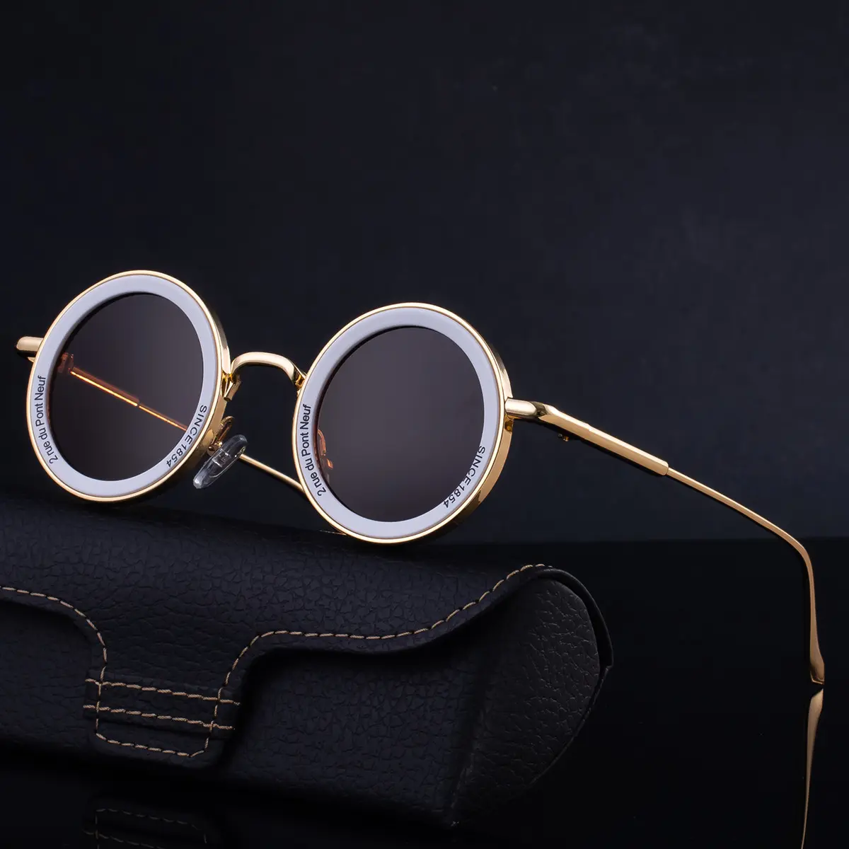 Unisex Retro Round Fashionable Frames Sunglasses - Classic Euro-American Style UV Blocking Trendy Shades, Rectangle Classic Design for Outdoor Daily Wear Wholesale, Rectangle Classic Sunglasses