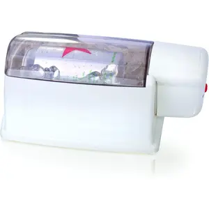 Beverage Cooler - Chill 12 oz Soda &  Cans in 60 Seconds - Portable Electric Rapid Drink Chiller for Tailgating, Parties & Outdoor Use