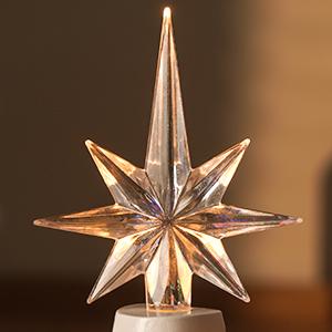 Table Top Christmas Tree, Hand Painted Resin Christmas Tree with Lights, Pre-lit Xmas Tree Decor Lighted Tabletop Decoration with Multicolored LED Bulbs, Ceramic-Like Finish Ornaments Green