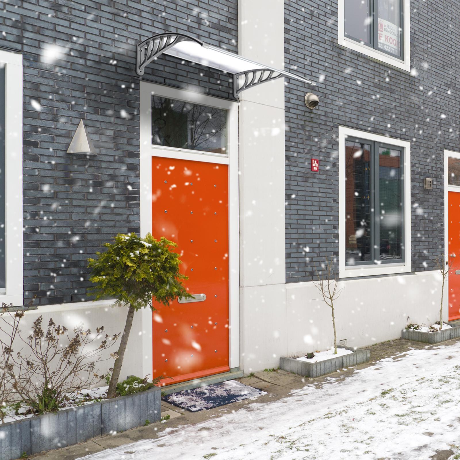 38"W X 32"D Polycarbonate Cover Rain Awning