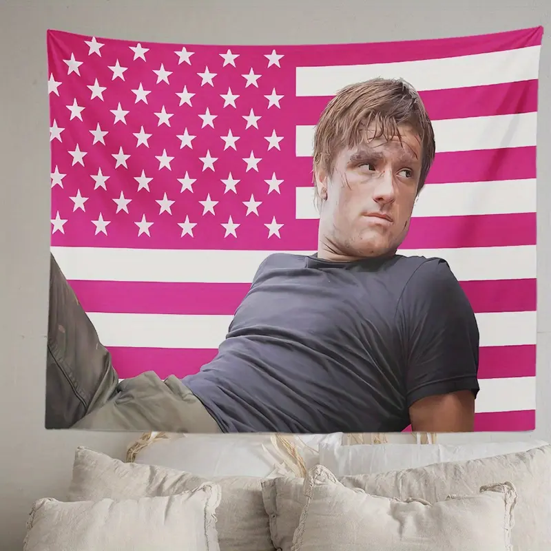 1pc Mo' Money Joji Actor Hutchison Tapestry Wall Hanging Banner Art Aesthetic Poster Dorm Tapestry for Bedroom Party Home Living Room Decor with Free Installation Kit