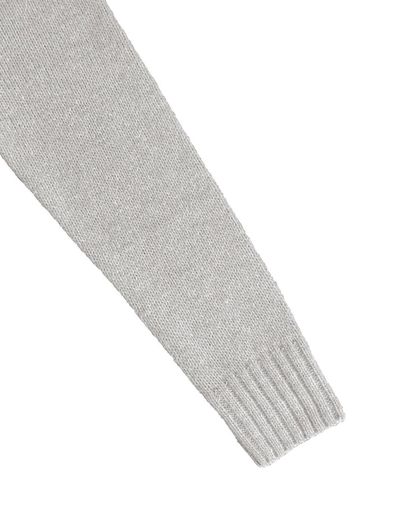 Women's Cat Print Drop Shoulder Sweater, Casual Long Sleeve Round Neck Jumper for Fall & Winter, Fashion Ladies' Knitwear for Daily Wear