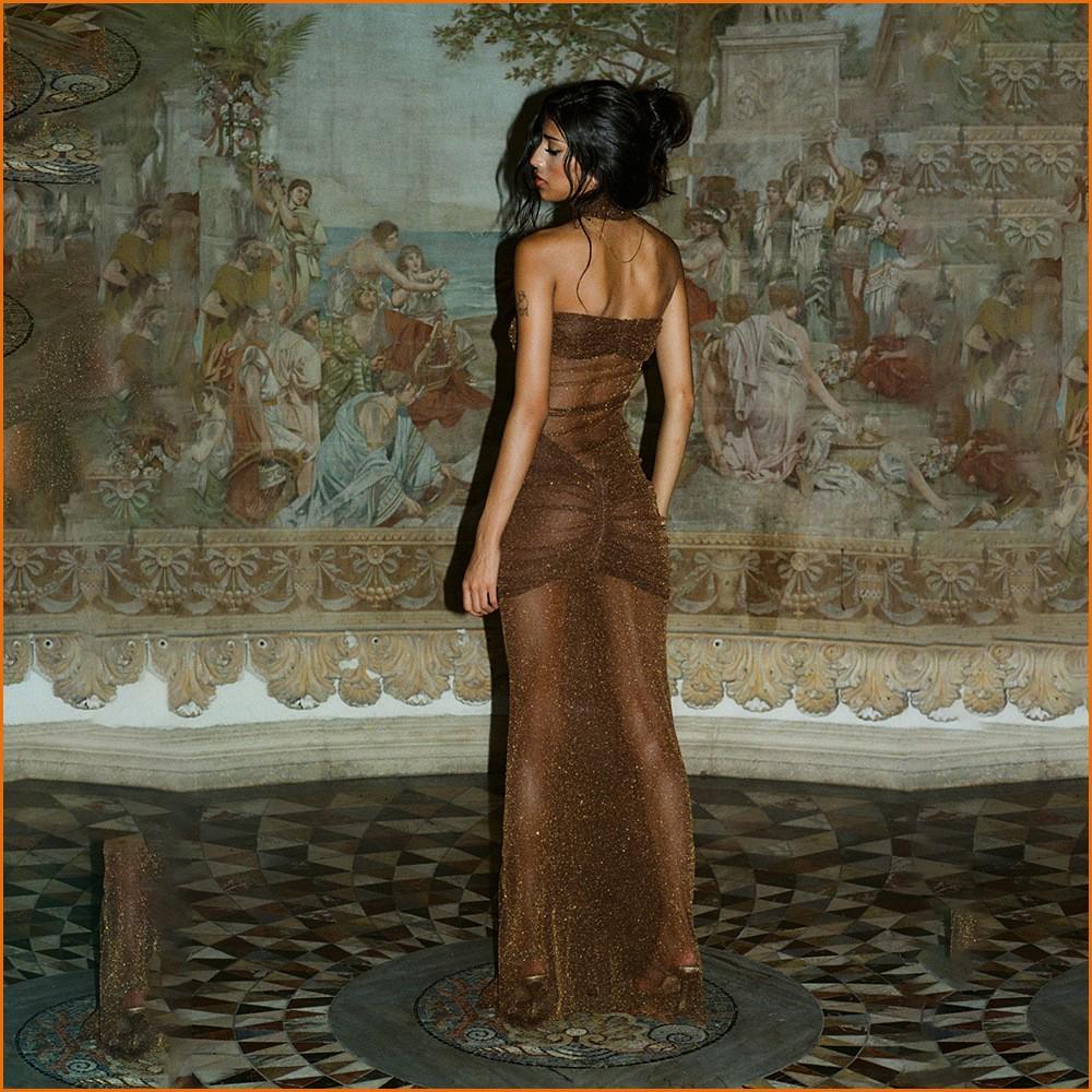 KODA & CO 04 European & American 2025 New Style Sexy & Elegant High-End Slim Fit Tube Backless Mermaid Maxi Dress