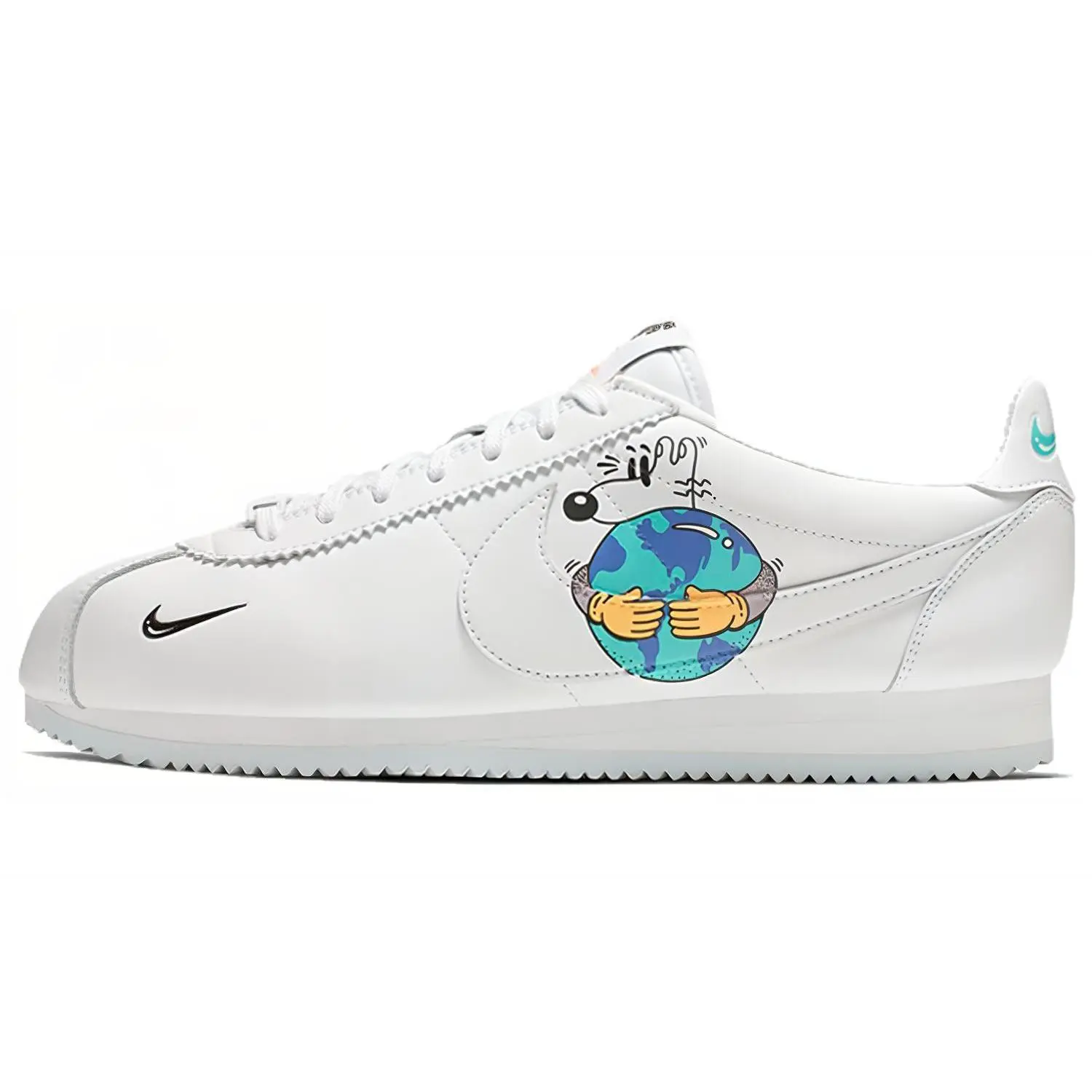 Nike Cortez Earth Day Collection Low-Top Casual Running Shoes for Men and Women Verifiable, with credentials and supporting global authentication