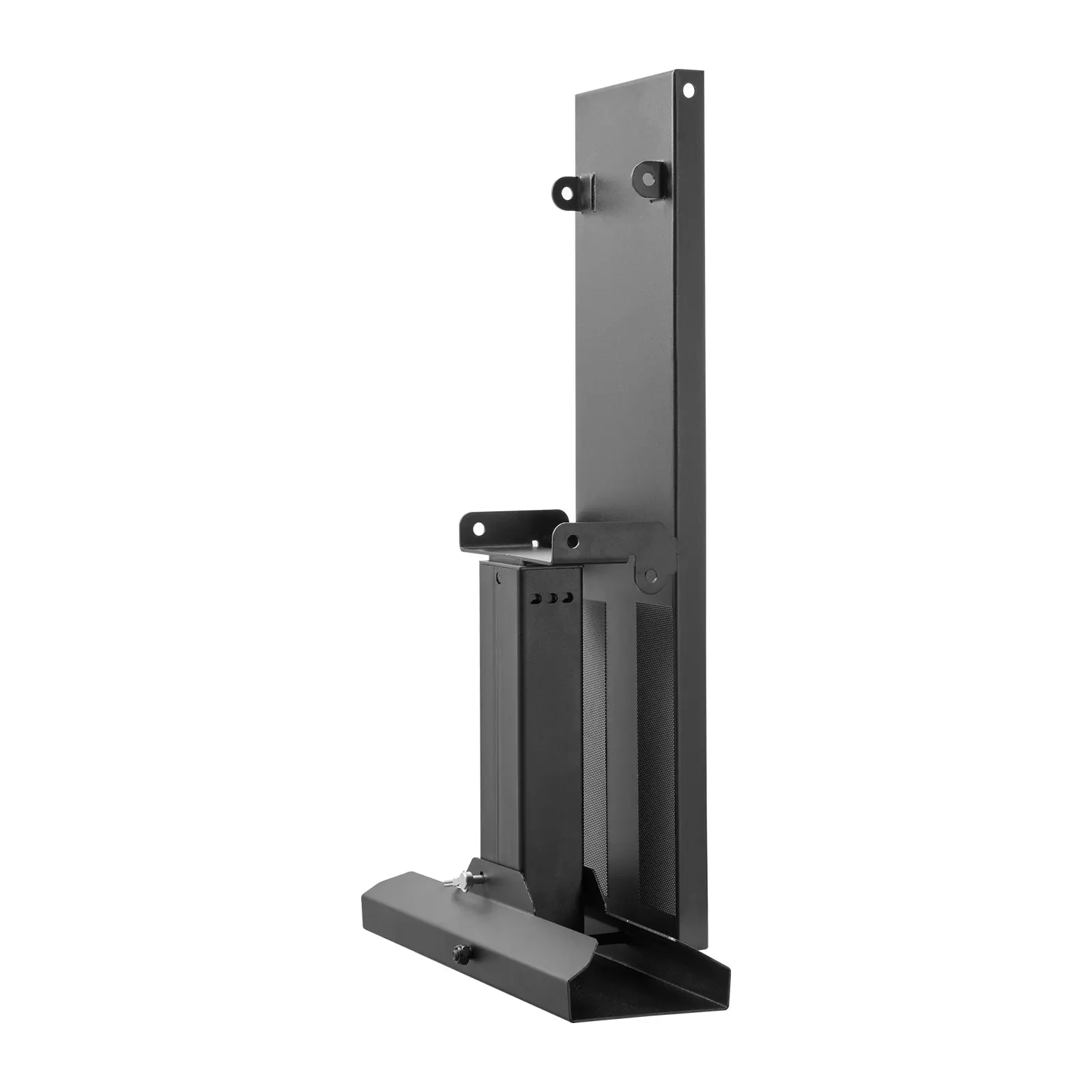 Ladder Leveler, 29.8 L x 11.4-18 in H Support Surface, Steel Ladder Leveling Tool, Folding Pitch Hopper, Stair Ladder Stabilizer Easy to Use, Extension Ladder Accessories for Uneven Ground