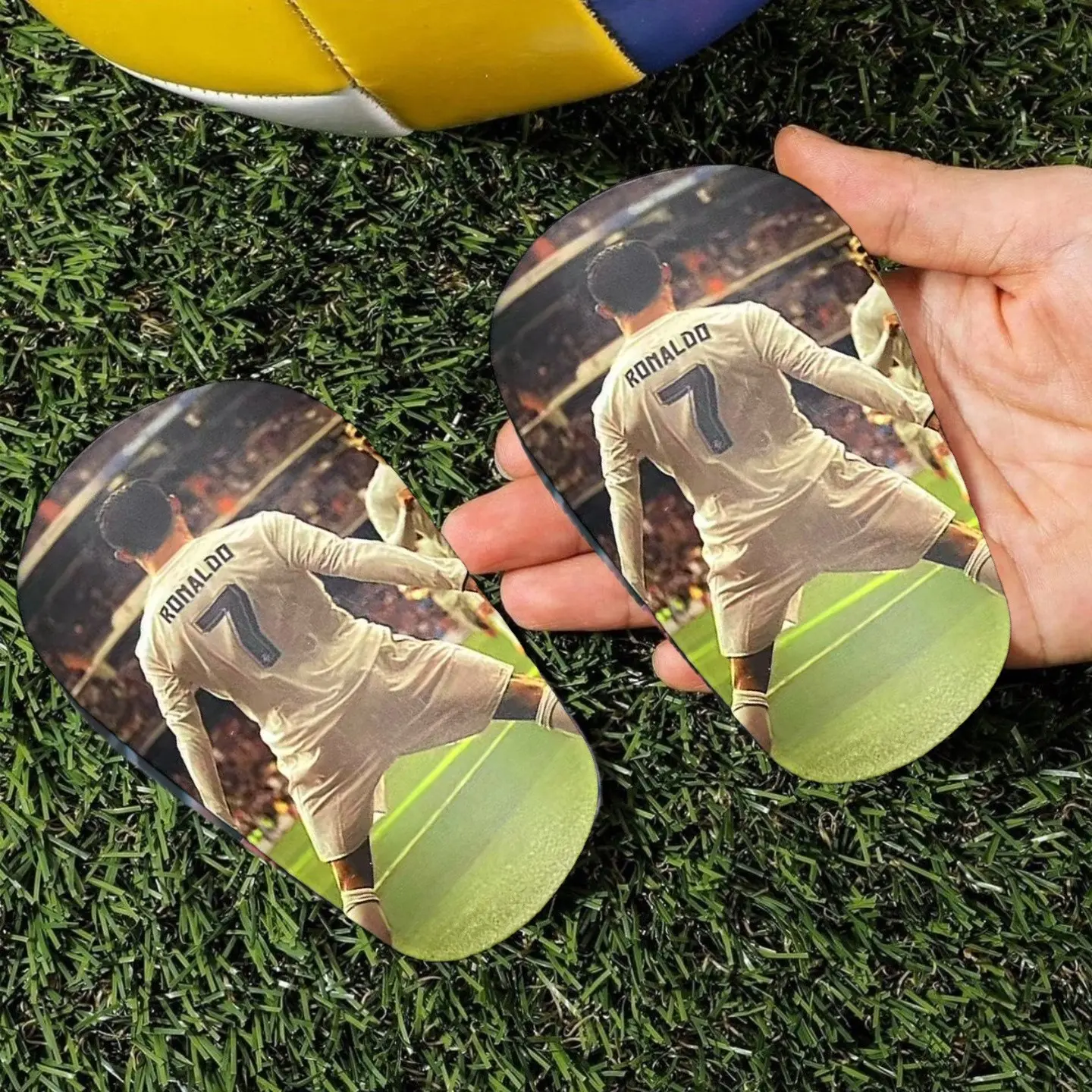 Football Shin Guards, Durable Impact Protection, Adjustable Fit, Unisex Soccer Gear, Essential Sports Equipment for Men and Women