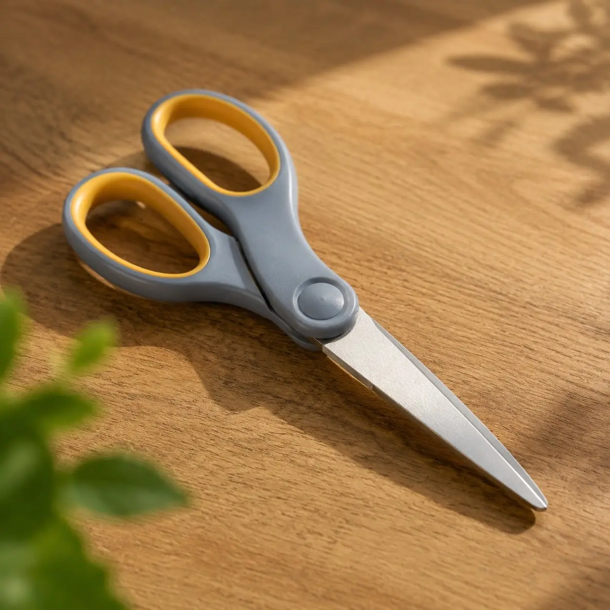Titanium Bonded Scissors With Soft Handles, 7" Straight, single (13526)Gift