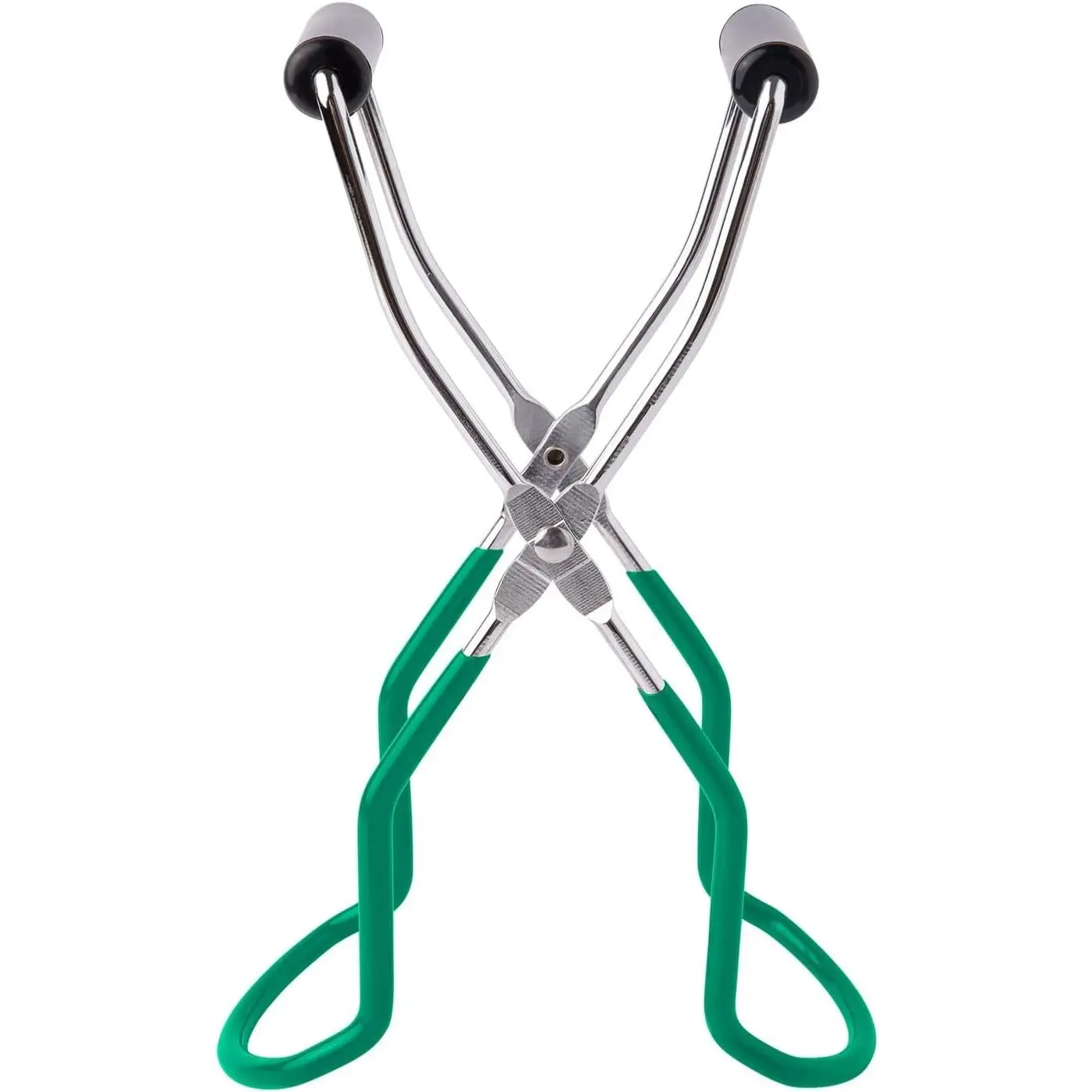 Stainless Steel Canning Jar Lifter Tongs with Grip Handle for Home Kitchen, Cyan