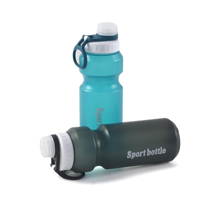 Portable plastic sports kettle pp lid screw buckle creative space cup outdoor portable cup water cup gift bottle bike