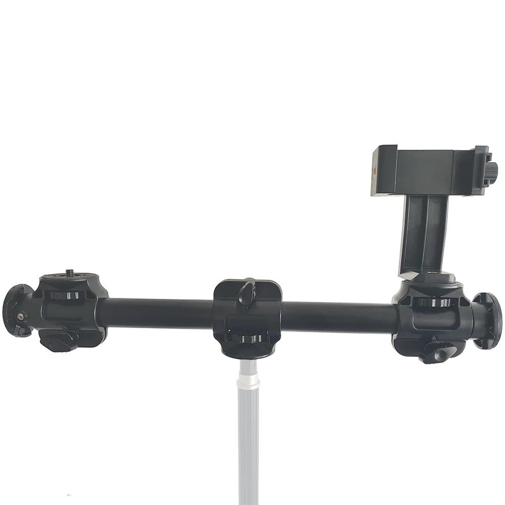 New Extension Pole Monopod Mount Holder with 1/4 inch Screw Stands for Cameras Mobile Phones LED Lamps Tripods Live Bloggers