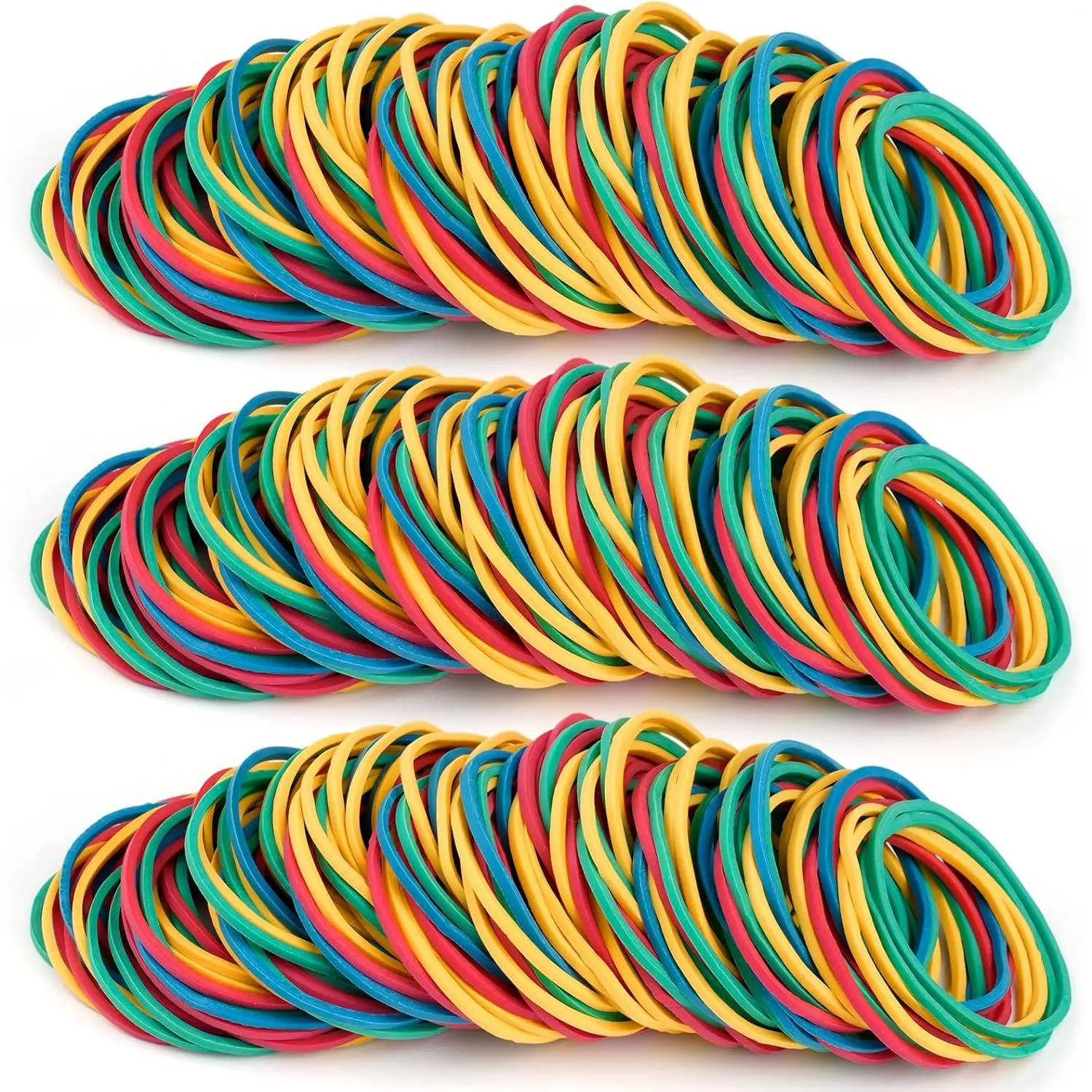 700 count Size 16 Elastic Rubber Bands Office Supplies, Rubberbands, Colored | , High Stretch, Bundle Tie Dye, , File Folders, Furniture,  Package, DIY Crafts, Hair, Multipurpose